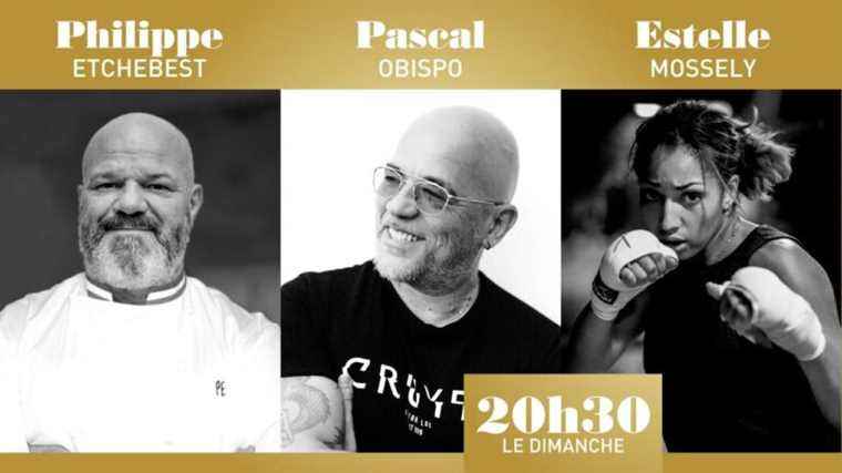 “8:30 p.m. on Sunday” with Pascal Obispo, Philippe Etchebest and Estelle Mossely – France 2 – October 31, 2021