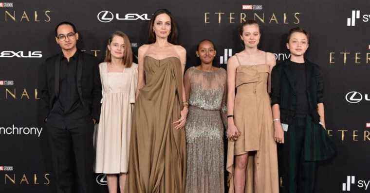 Angelina Jolie and Brad Pitt: Their daughter Shiloh (15) surprises in a pretty dress, a great first