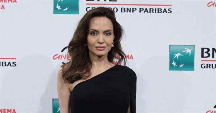 Angelina Jolie sublime at the Rome International Film Festival