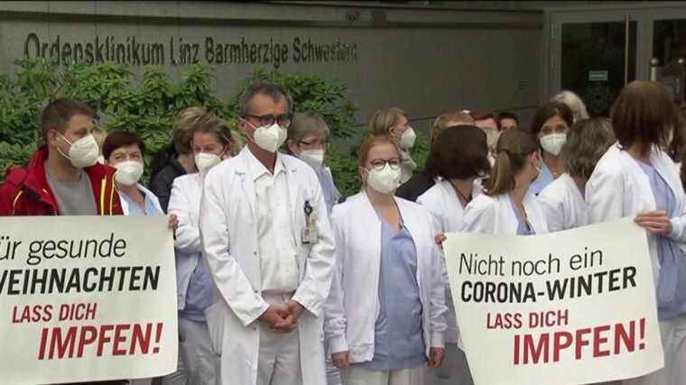 Austrian caregivers mobilize in favor of vaccination