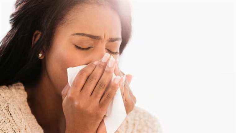 Beauty: inconveniences associated with colds