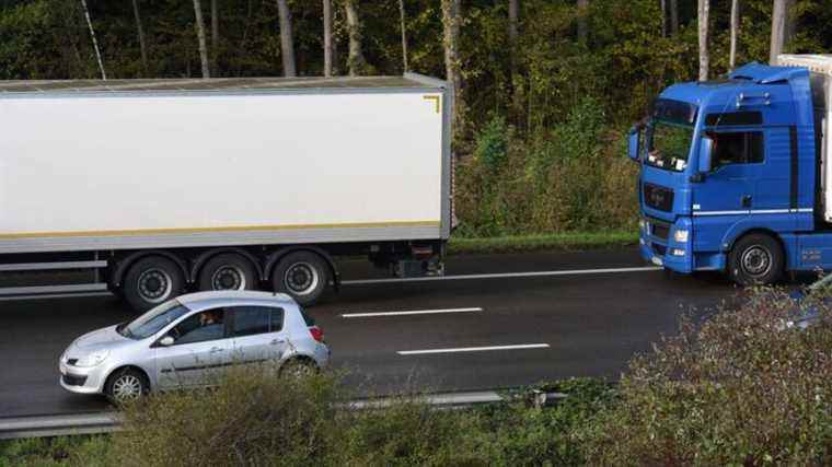 Big traffic jam on the A31 between Pont-à-Mousson and Metz