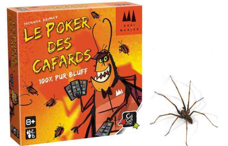 “Cockroach Poker”, a board game to shudder with fear