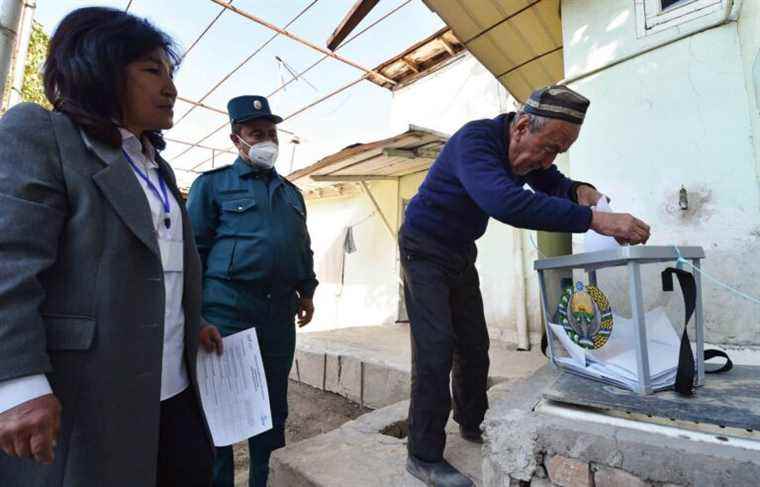 Election: large victory expected of outgoing president in Uzbekistan