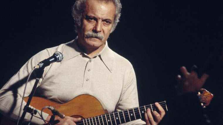 Georges Brassens, model singer