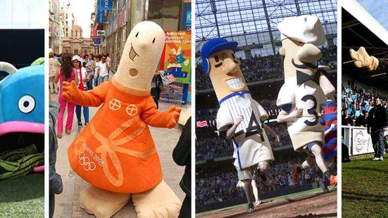 Giant sausages, aggressive swans or politician monkeys … Five times sports mascots have gone too far