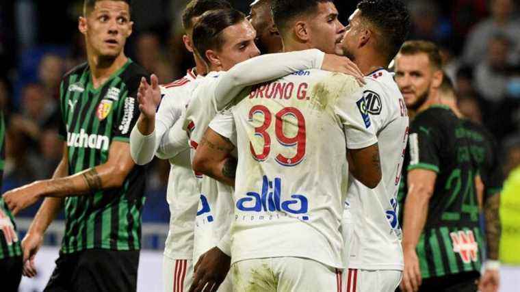 Houssem Aouar shelters Lyon against Lens, follow the meeting