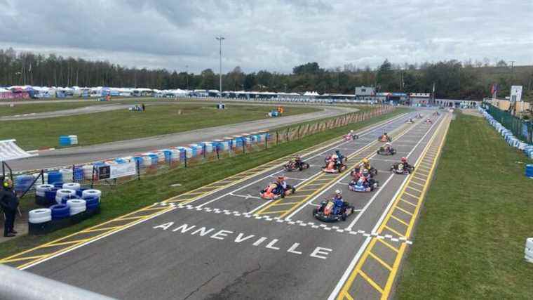 In Anneville, the French Karting Cup on the land of Pierre Gasly