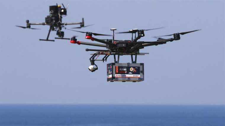 In Israel, sushi soon to be delivered by drone to the beach