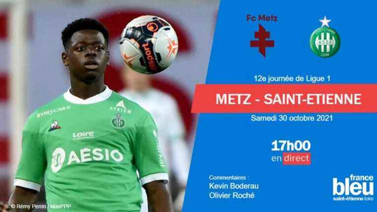 LIVE: compulsory victory for ASSE in Metz, follow the 12th day of Ligue 1