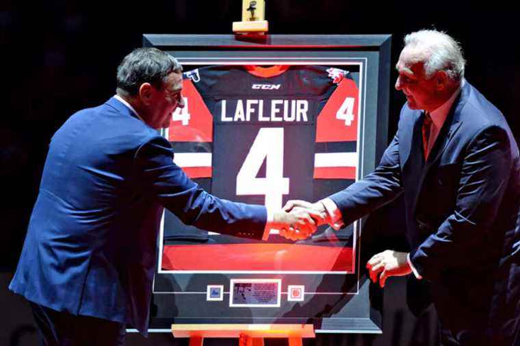 Lafleur’s number 4 withdrawn by the QMJHL