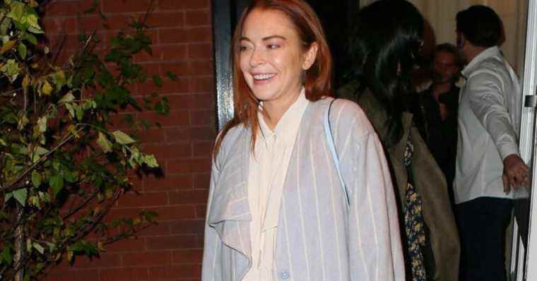 Lindsay Lohan as a couple: first very discreet outing with her new darling