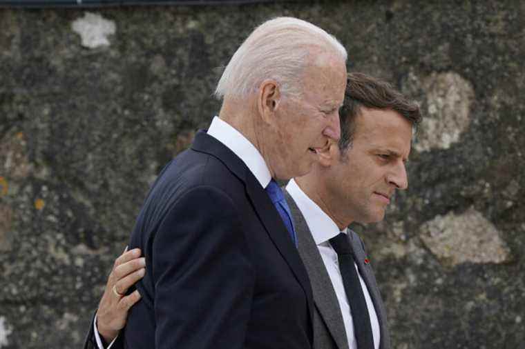 Macron and Biden meet on Friday for a possible reconciliation