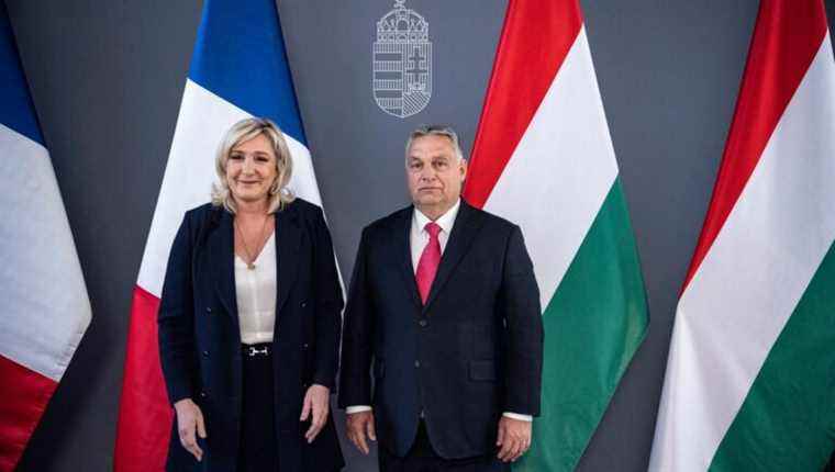 Marine Le Pen visits Hungary