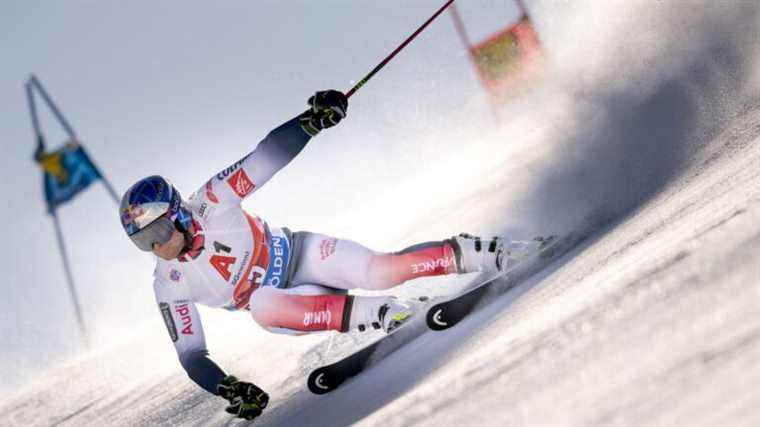 Mathieu Faivre in the lead, Alexis Pinturault well launched, follow the giant men of Sölden