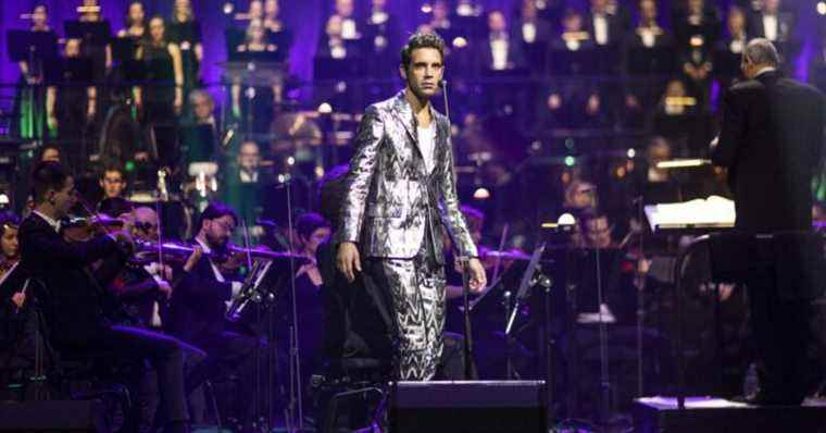 Mika at the Philharmonie de Paris: full box for his symphonic concert, at the same time as The Voice