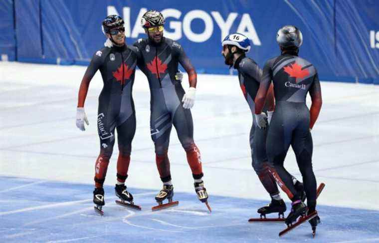 Pascal Dion wins two medals in Japan in short track speed skating