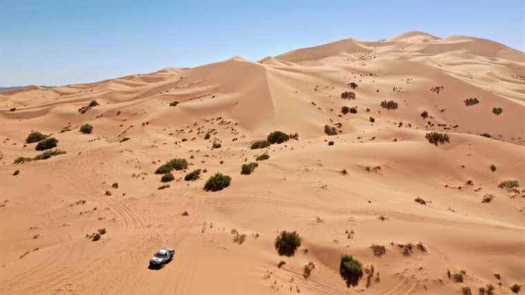 Roses des Sables Trophy, the baptism of sand