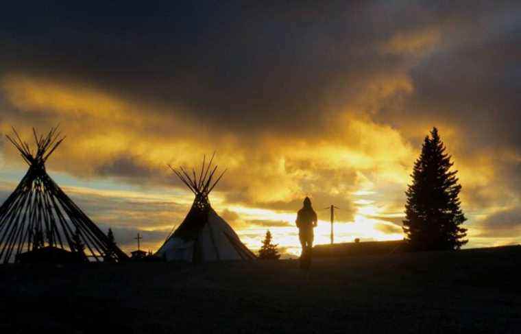 Sipi Flamand, vice-chief of the Atikamekw of Manawan and academic