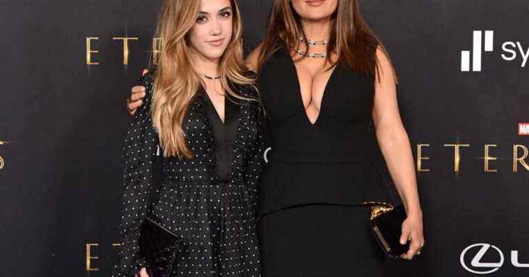 Stunning Salma Hayek with daughter Valentina (14): duo’s rare red carpet appearance