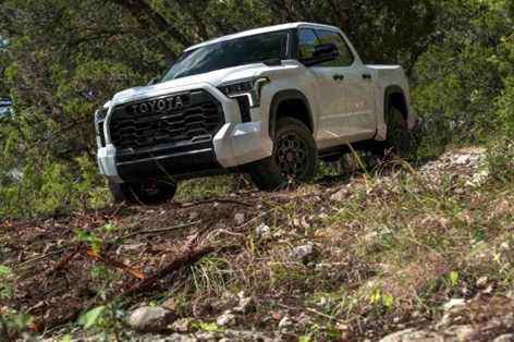 Test bench |  Toyota Tundra 2022: measured ambitions