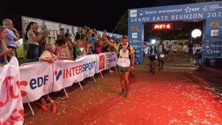 The héraultais Antoine Guillon completes his fourteenth Diagonale des Fous in Reunion Island