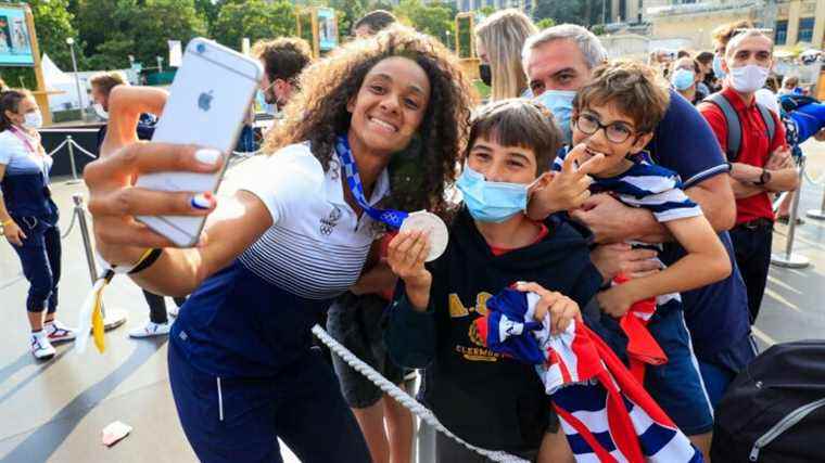 VIDEO.  Anne-Cécile Ciofani, from athletics tracks to rugby sevens silver medal