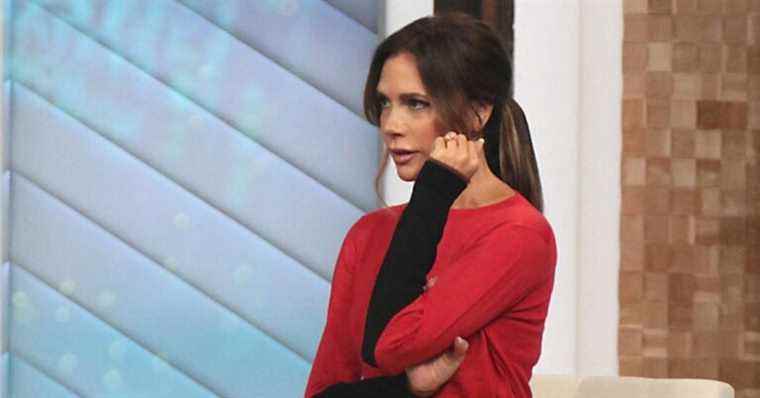 Victoria Beckham dressed as “Ronald McDonald” and her face changed?  She responds to mockery