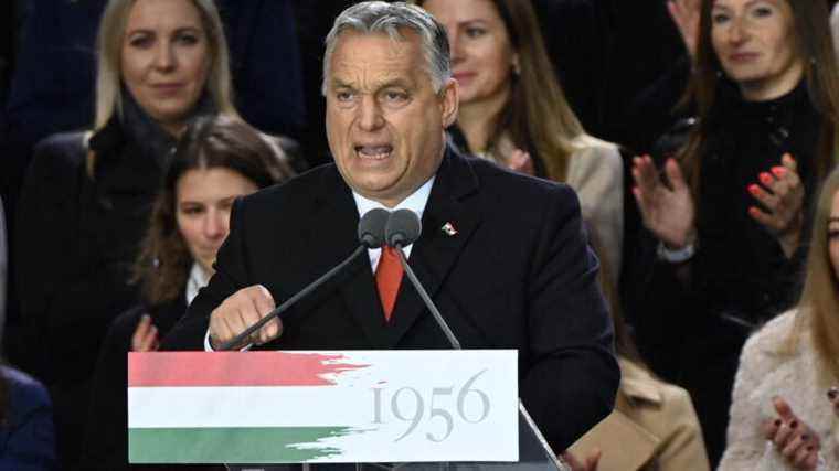 Viktor Orban denounces the “enemy” attitude of the European Union