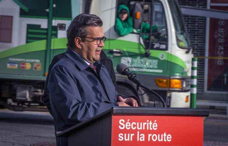 “Vision zero”: Denis Coderre wants to “restrict” the presence of trucks in Montreal