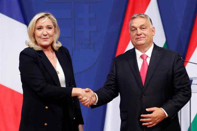 Visiting Hungary |  Marine Le Pen supports Orban and criticizes the European Union