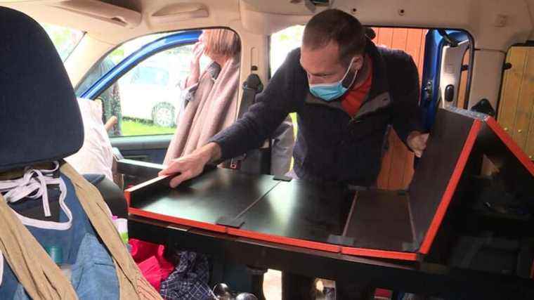 With travel trunks, a company in the Allier turns cars into motorhomes