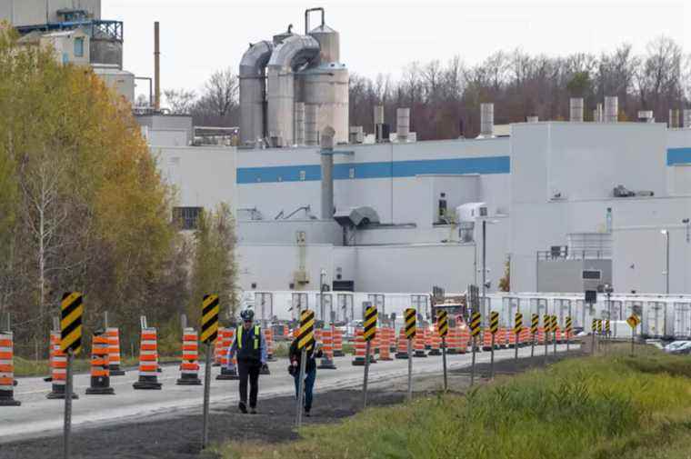 Work accident in Estrie |  Rescue operation at Domtar plant continues