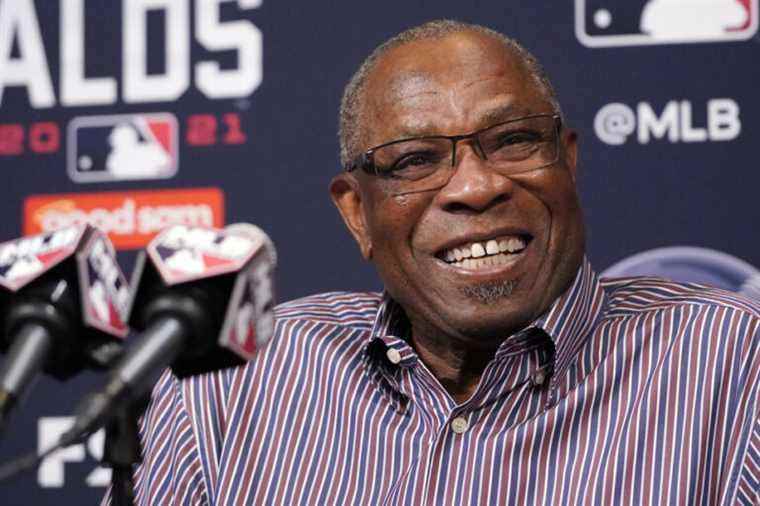 World Series |  Almost 20 years later, Dusty Baker wants his father to lie