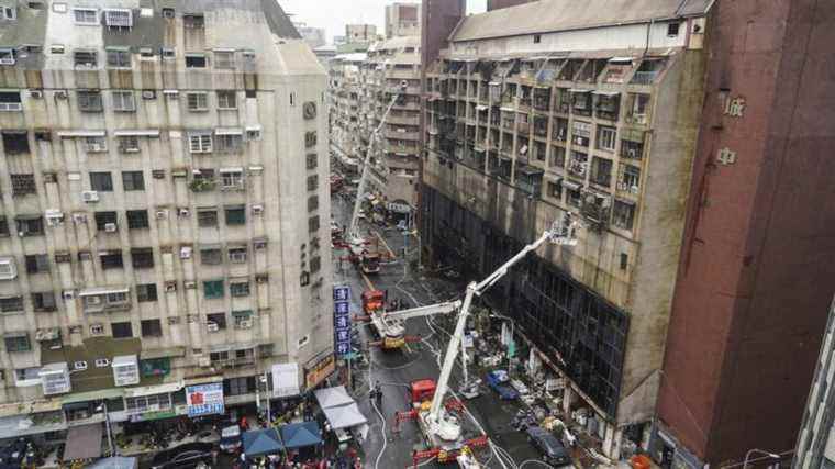 a fire in a building kills 46 and injures more than 40