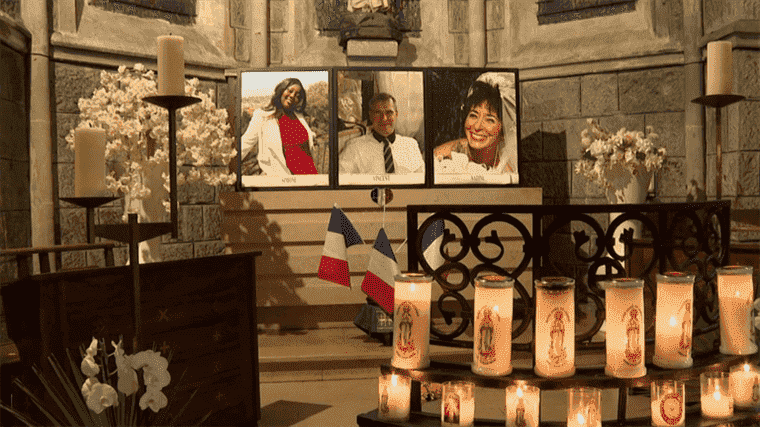 a tribute to the three parishioners, one year after the attack on the basilica