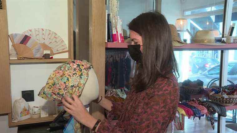 in Biarritz, a specialized store for women with cancer