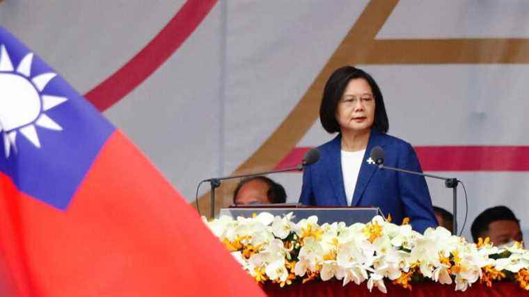 the tension shows between China and Taiwan