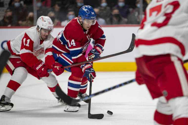 1st period |  Canadian 1 – Red Wings 0