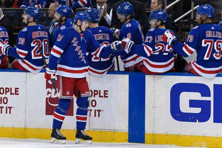 2nd period |  Canadian 1 – Rangers 2