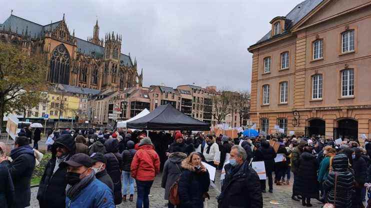 600 social workers demonstrate in Metz