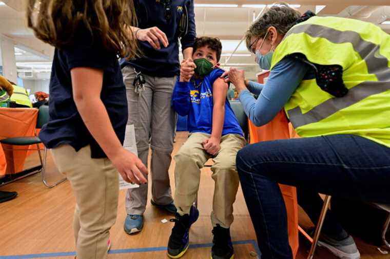 A first shipment of childhood vaccines has arrived in the country