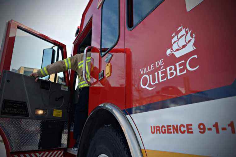 A man dies in a fire in Quebec