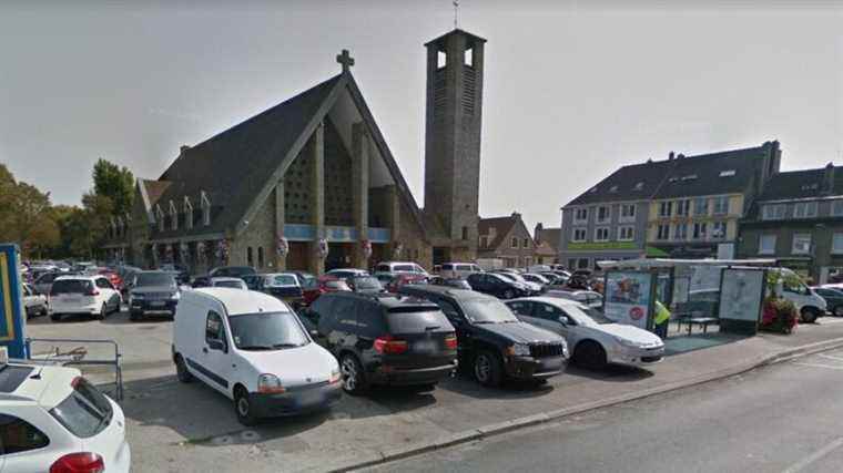 A person in police custody after an outbreak of fire in the church of Portel