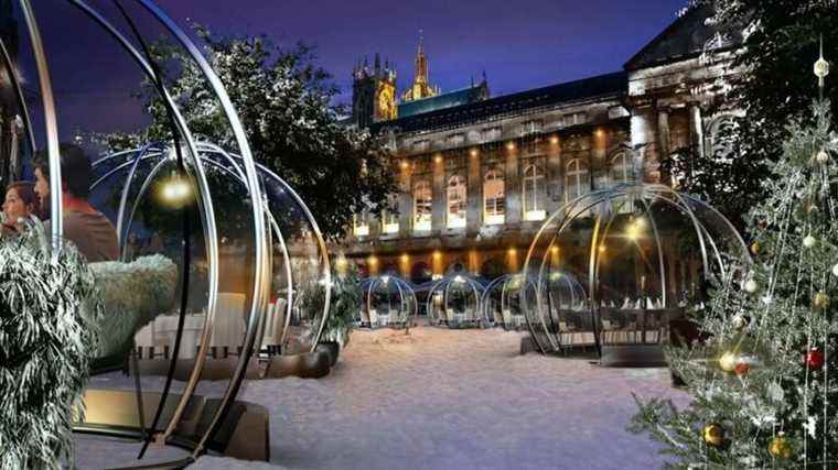 A village of gourmet igloos settles in Place de Chambre in Metz with France Bleu Lorraine