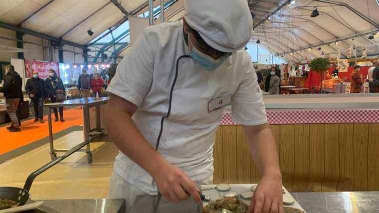 A young apprentice from Castelroussin wins the competition for the best Berry tartine