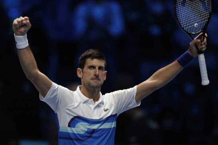 ATP Finals |  Novak Djokovic in the aces