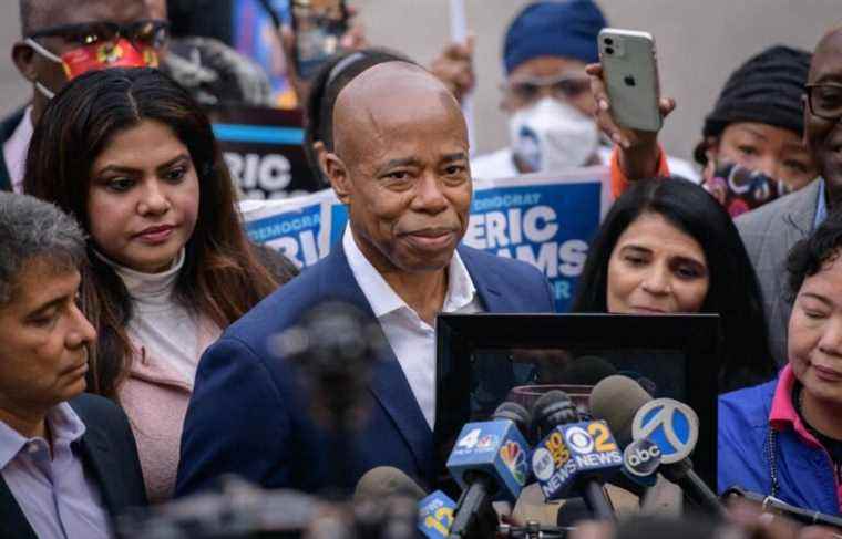 African-American Eric Adams wins New York City Hall