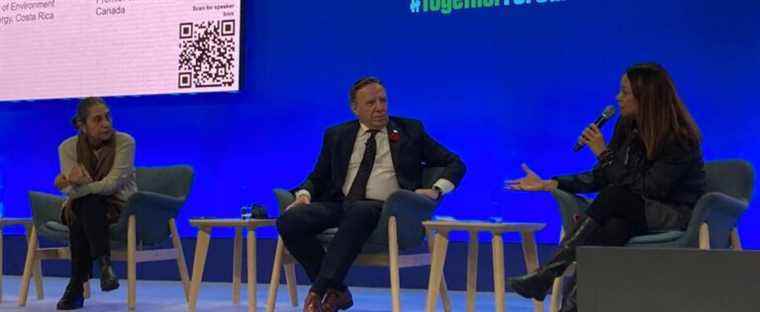 Assessment of his time at COP26: Legault has found his green lane