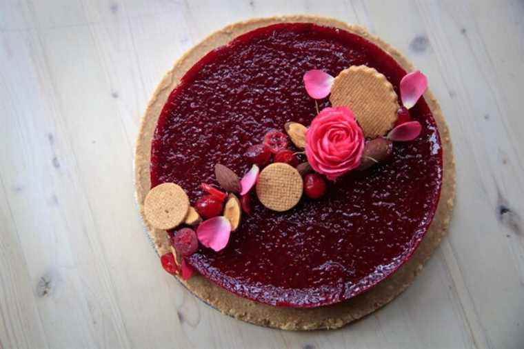 Autumn desserts |  Vegan cranberry cake